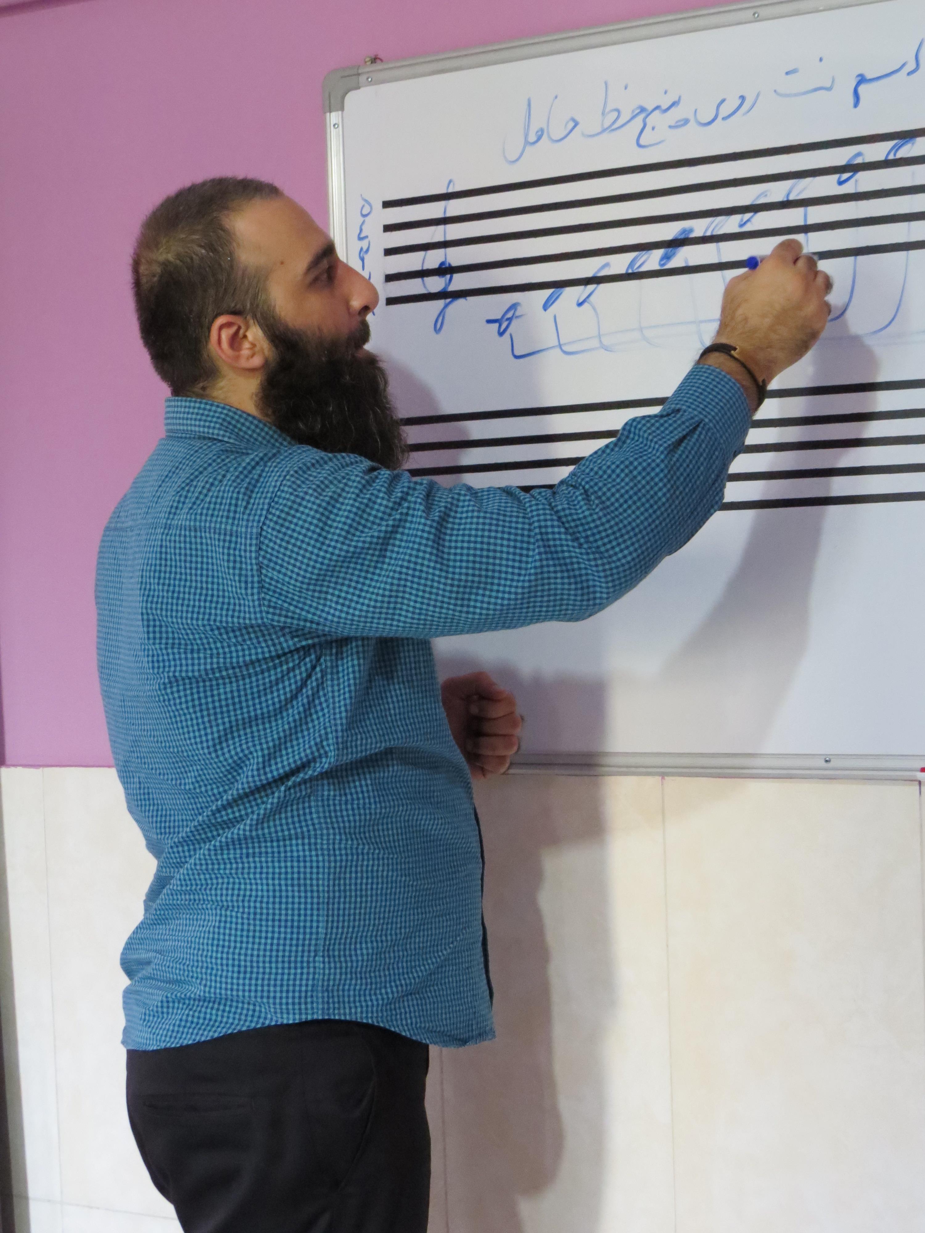 پیام حسینی مدرس پیانو، آواز کلاسیک، تئوری موسیقی و سلفژ